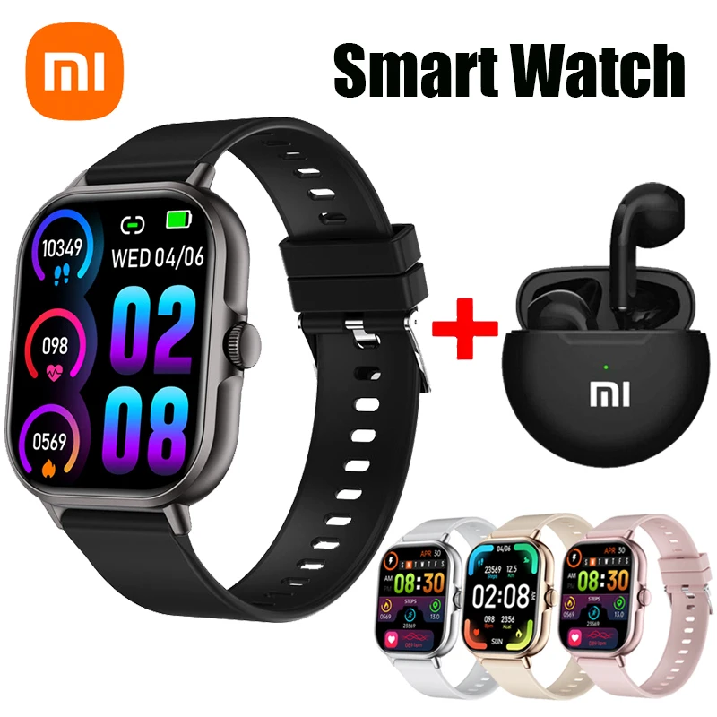 Xiaomi Smart Watch 2025 Android Prezent Bluetooth Połączenie Smartwatch