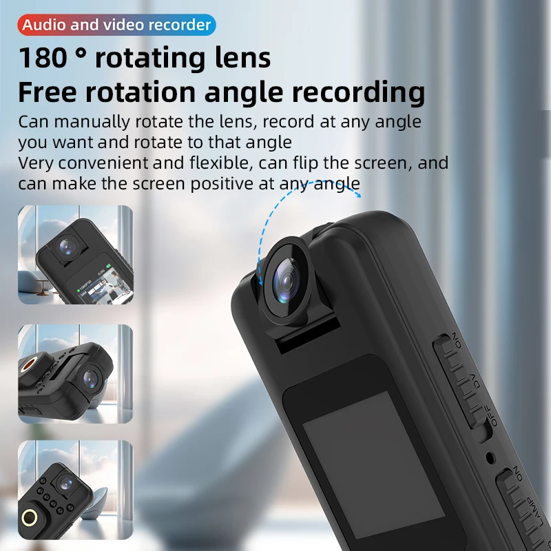 1080P Mini Body Camera Portable Pocket Video Recorder Sport DV 180 