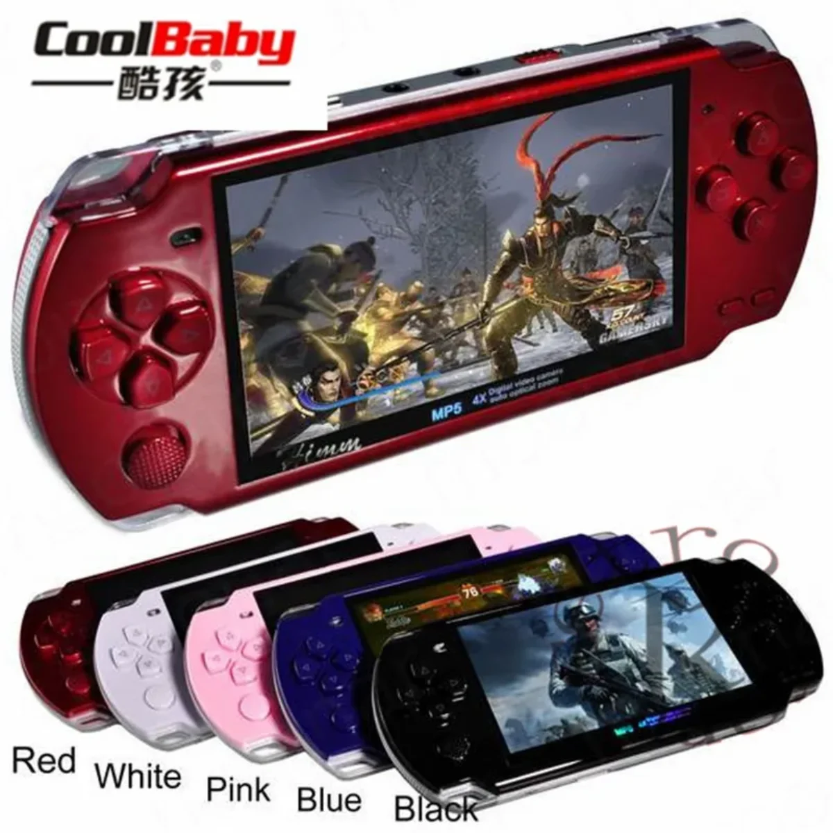 2023 new Built-in 5000 games, 8GB 4.3 Inch PMP Handheld Game… – Gearbest