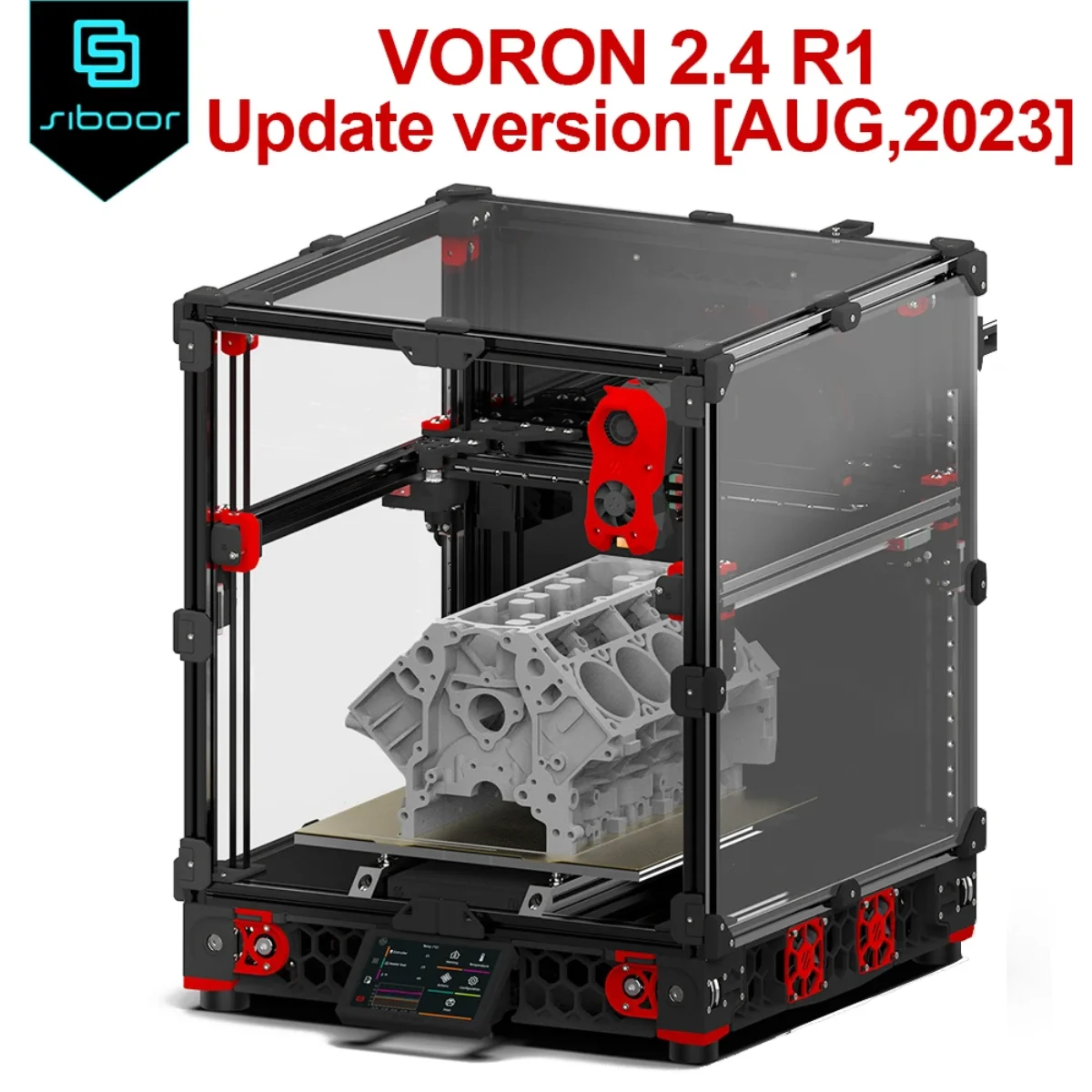 Voron 2.4 R2 Corexy 3D Printer Upgraded Stealthburner SIBOOR 