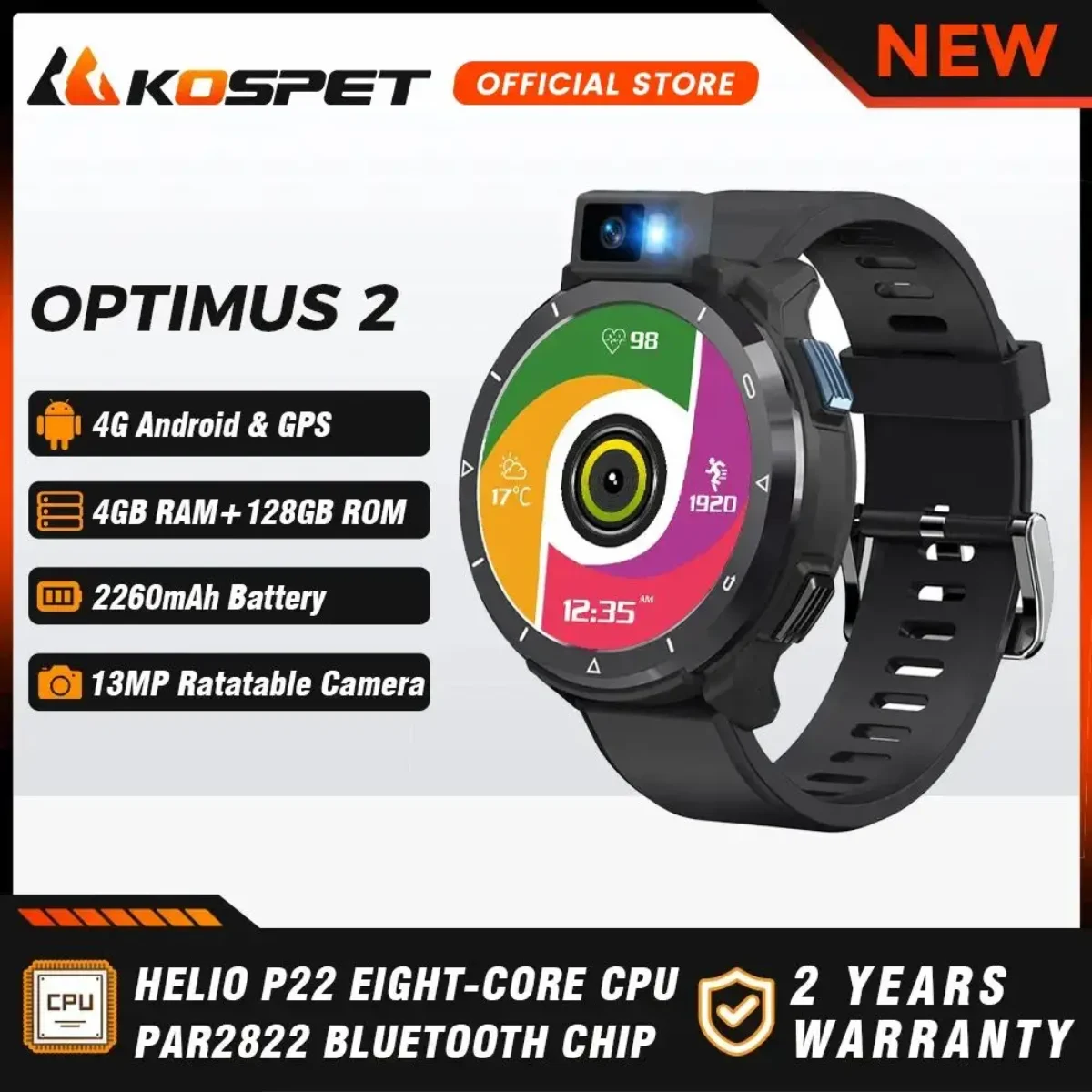 Smartwatch with 2025 android os