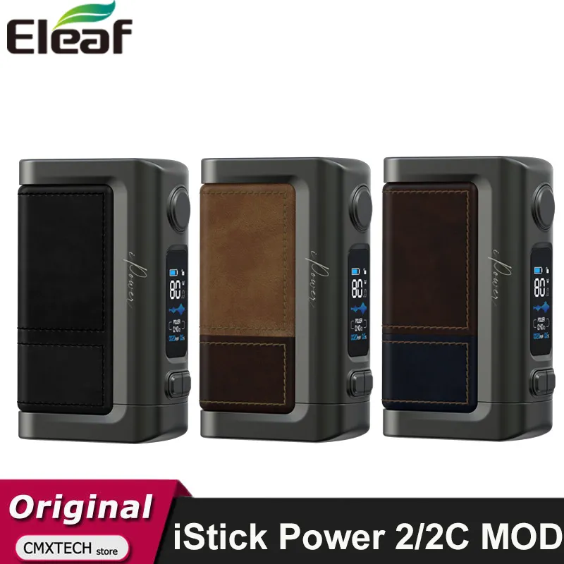 Original Eleaf iStick Power 2 MOD 80W 5000mAh Battery & Power 2C MOD ...