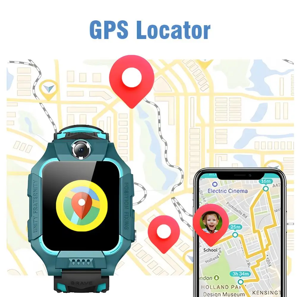 best safe gps tracker smart watch for kids 2024