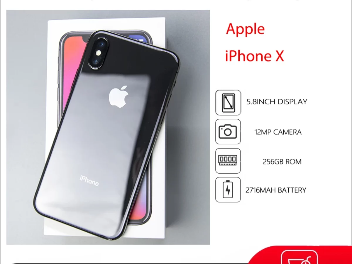 Original Apple iPhone X Face ID Unlocked Used IOS A11 5.8