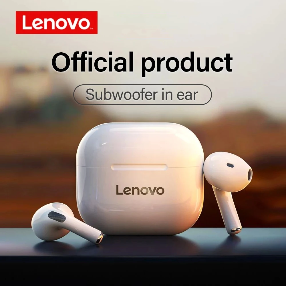 オリジナル Lenovo LP40 ワイヤレスヘッドフォン TWS Bluetooth イヤホン タッチコントロール スポーツヘッドセット ステレオ イヤホン 携帯電話 Android 用 : Gearbest