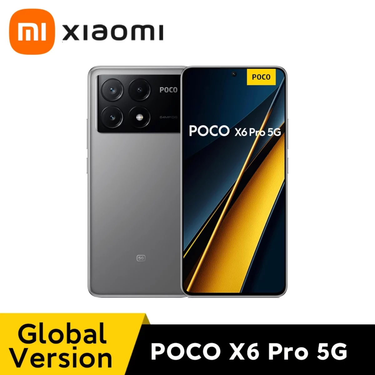 POCO X6 Pro 5G Smartphone 6.67 CrystalRes 1.5K AMOLED DotDisplay MTK  8300-Ultra 64MP Camera 5000mAh 67W Fast Charging : Gearbest