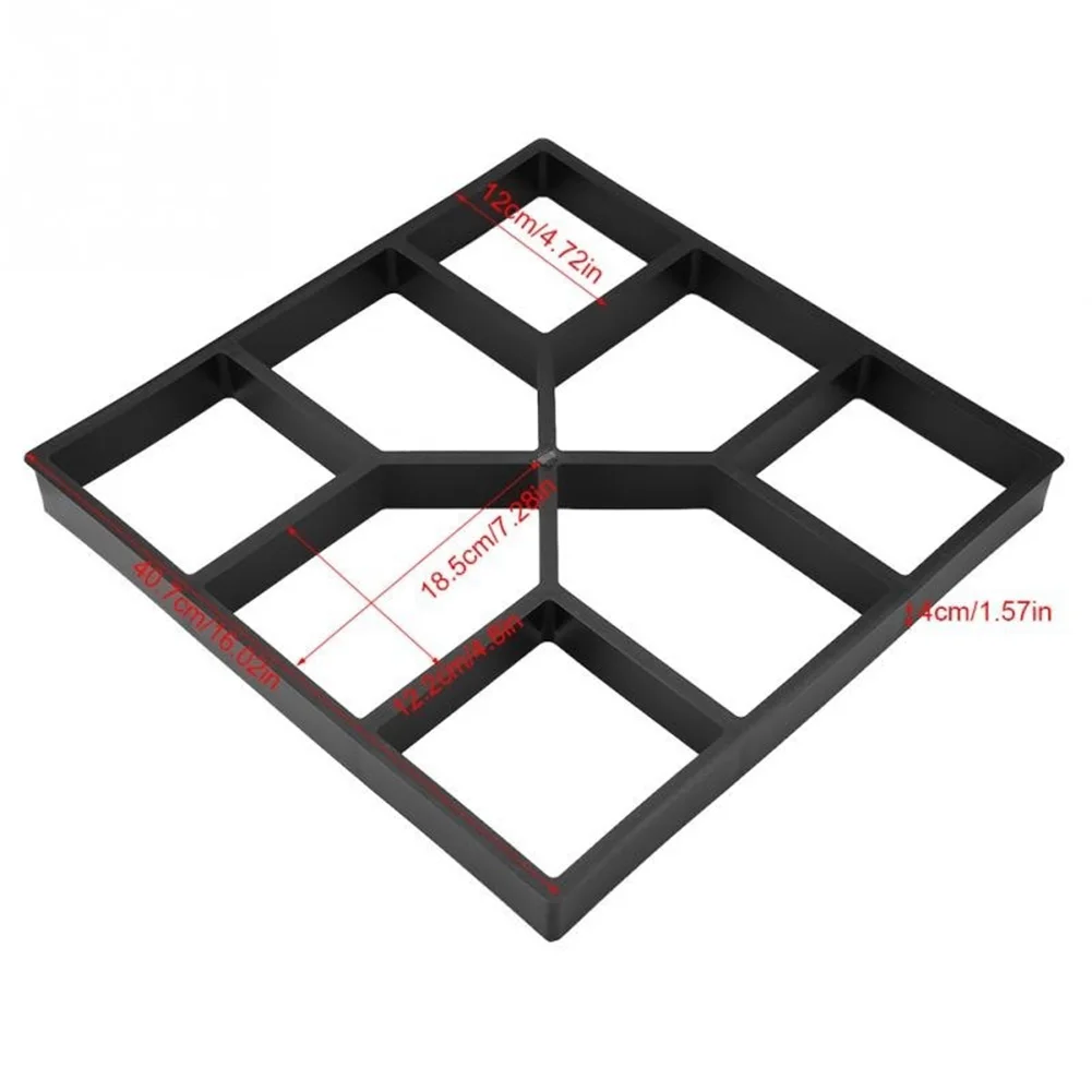 Reusable Garden Path Maker Mold DIY Garden Mold Manually Paving Cement ...