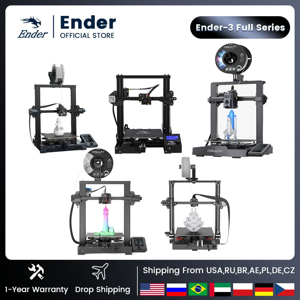 Creality 3D Ender-3 V3 KE/SE アップグレード版 高速 FDM プリンター & Classics Ender-3 シリーズ  PLA : Gearbest