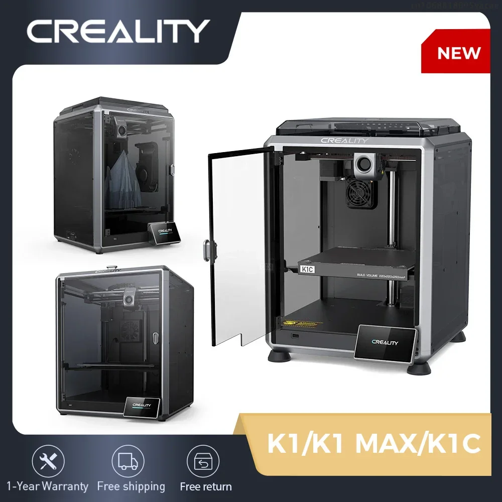 Creality k1/K1MAX /K1C 3Dプリンター 最大32MM³/Sフローホットエンド 印刷速度600MM  /Sデュアルギアダイレクトドライブエクストルーダー：Gearbest