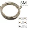 6M Beige brass