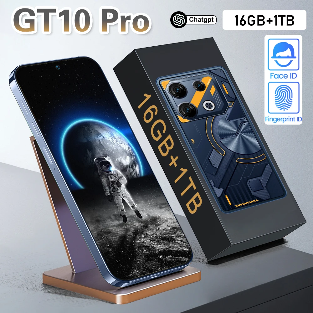 オリジナル GT10 Pro スマートフォン 5G 7.3HD 16GB+1TB 携帯電話 デュアル SIM Android 携帯電話 6800mAh  携帯電話 Snapdragon 8 gen3 : Gearbest