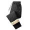 Lambswool cotton pants [black straight]]