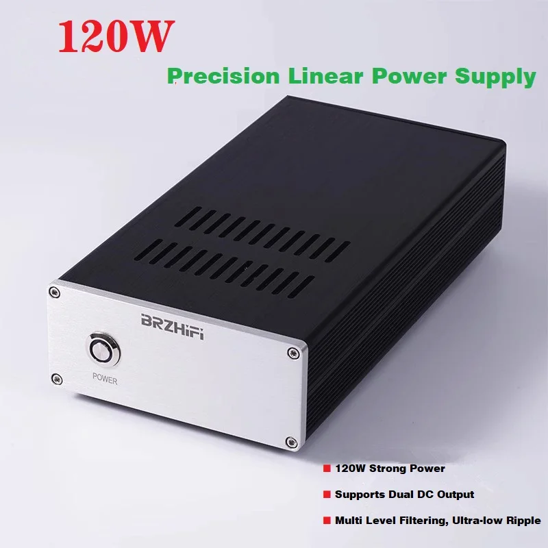 SPD-120PRO 120VA HiFi 超低ノイズ DC 安定化リニア電源出力 5V 9V 12V 15V 19V 24V オプション LPS :  Gearbest